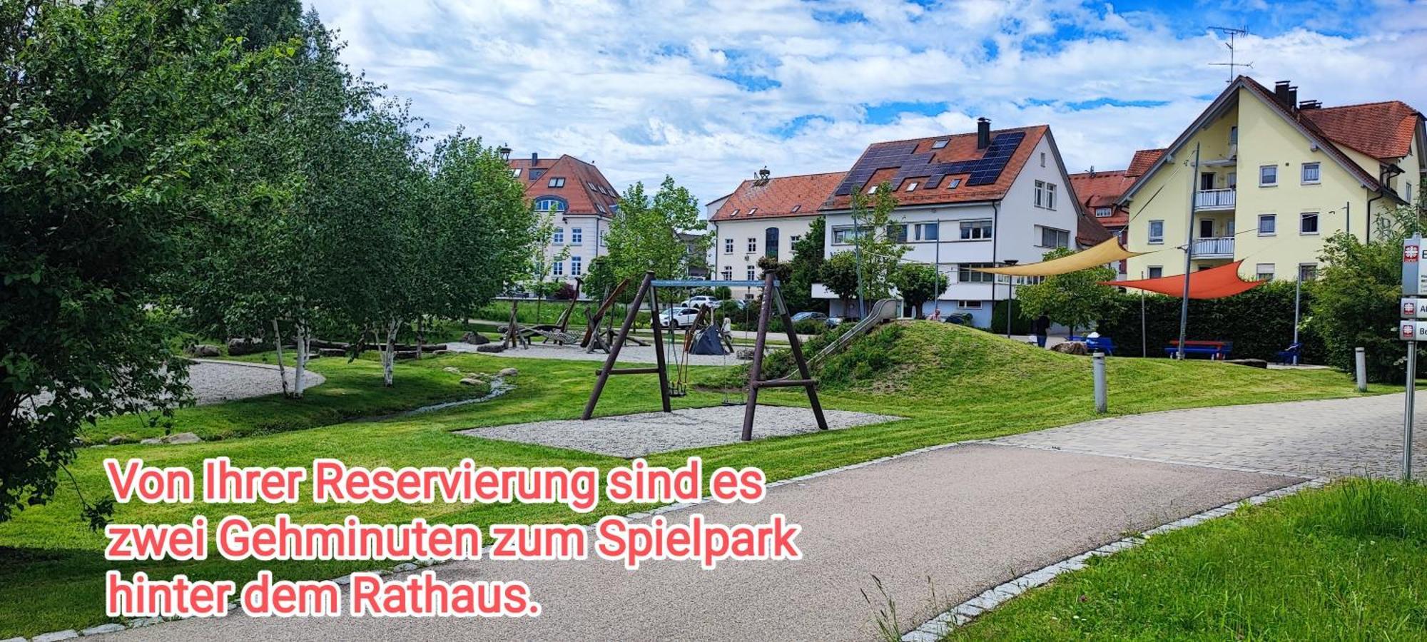 Studio Ferienwohnung Untergeschoss Ostrach Exterior foto